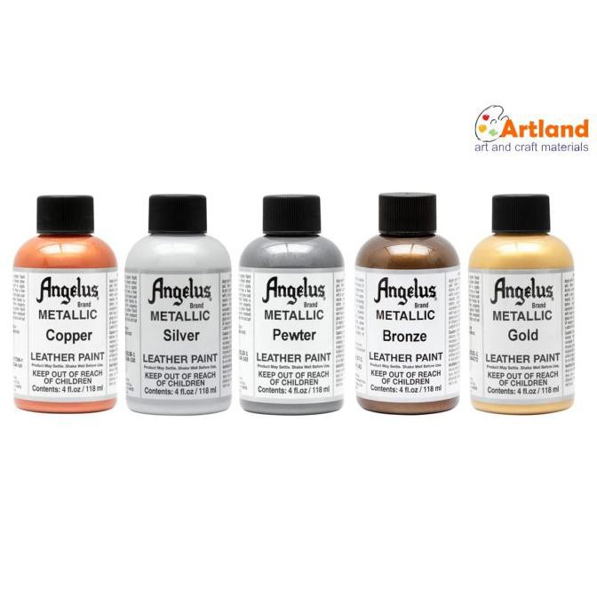 

Angelus Leather Paint 118ml Metallic - pewter