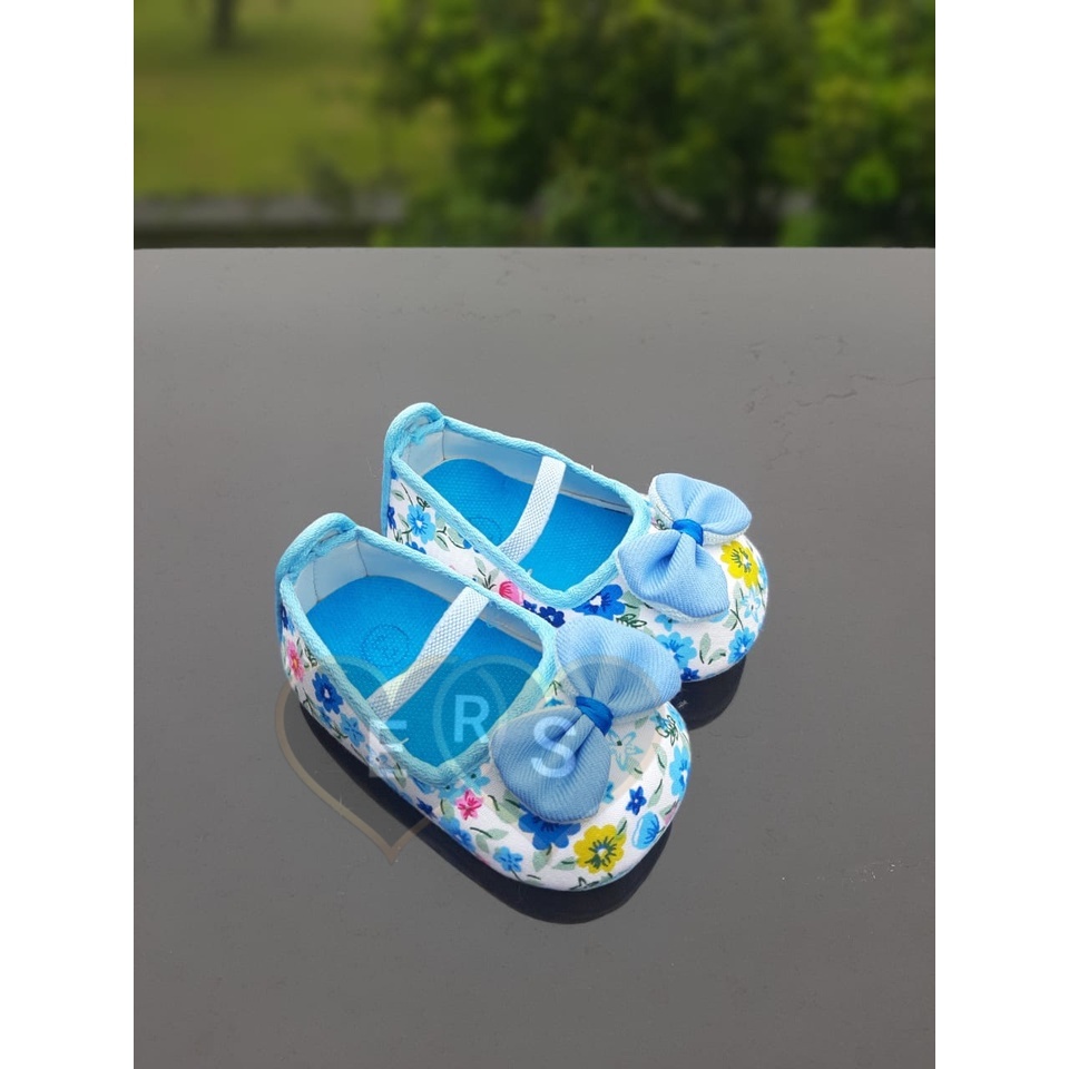 TOKOERS PRP02 Sepatu anak perempuan prewalker pita premium Umur 0 - 11 Bulan