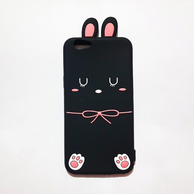 Silikon 3D karakter for OPPO F1S / A59 Silikon boneka lucu pelindung hp case tebal karet softcase lentur