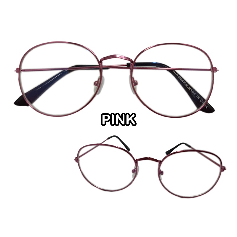 New Trend Kacamata Oval Anti Radiasi Sinar Komputer Hp Tv Fashion Wanita Pria Unsiex Frame Besi Kacamata Komputer Lensa Transparan Blueray Kacamata Gaya Terkini Siswa Eye Protection Glasses