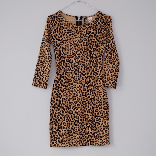 Leopard H&M Bodycon Dress