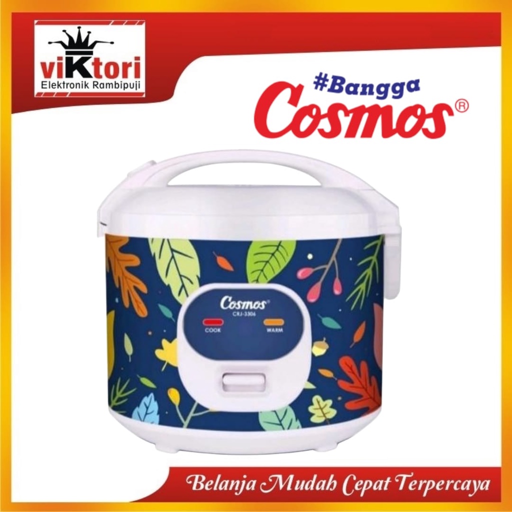 New COSMOS CRJ3306 / RICE COOKER COSMOS CRJ3306 / MAGIC COM COSMOS CRJ3306