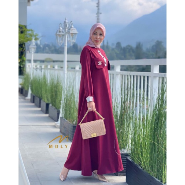 GAMIS DRESS TUNIK KEMEJA WANITA TERBARU BY MDLY 3012