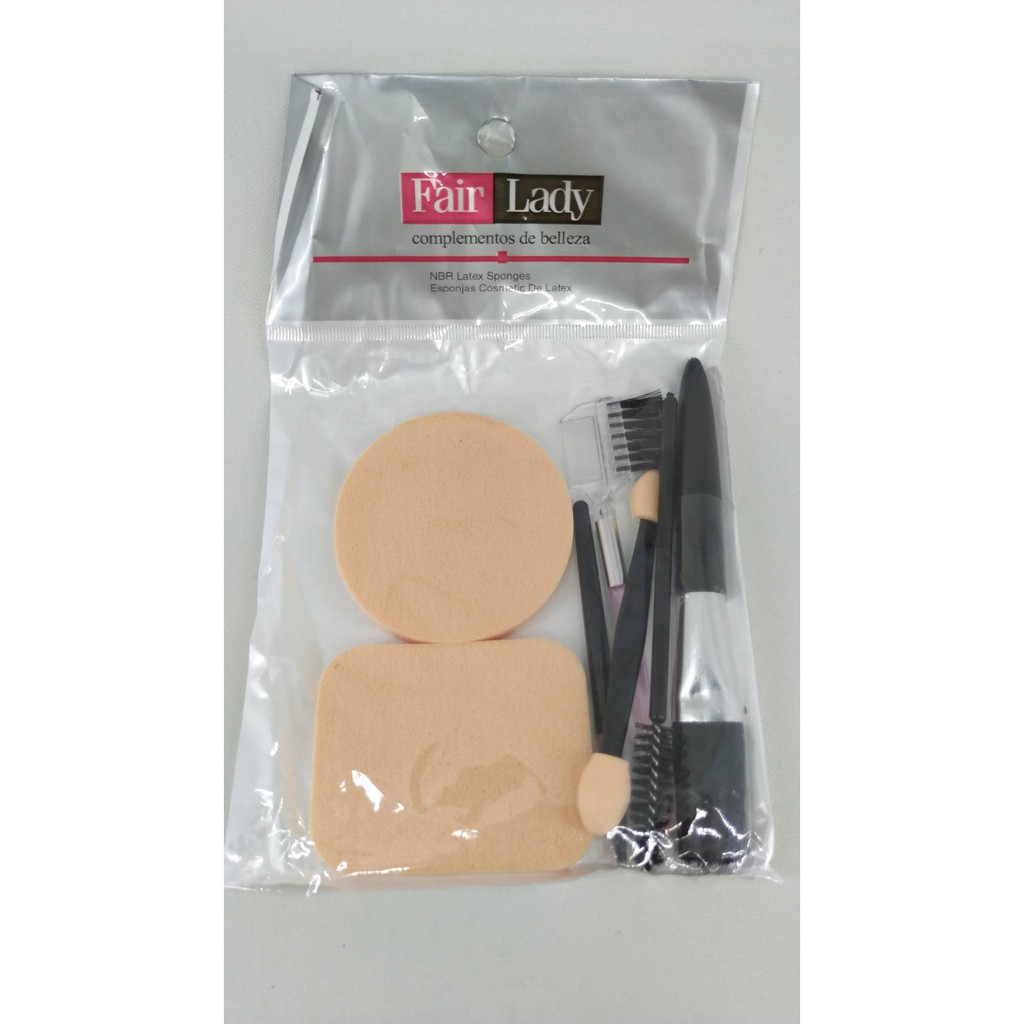 Make Up Sponge + Kuas Fair Lady