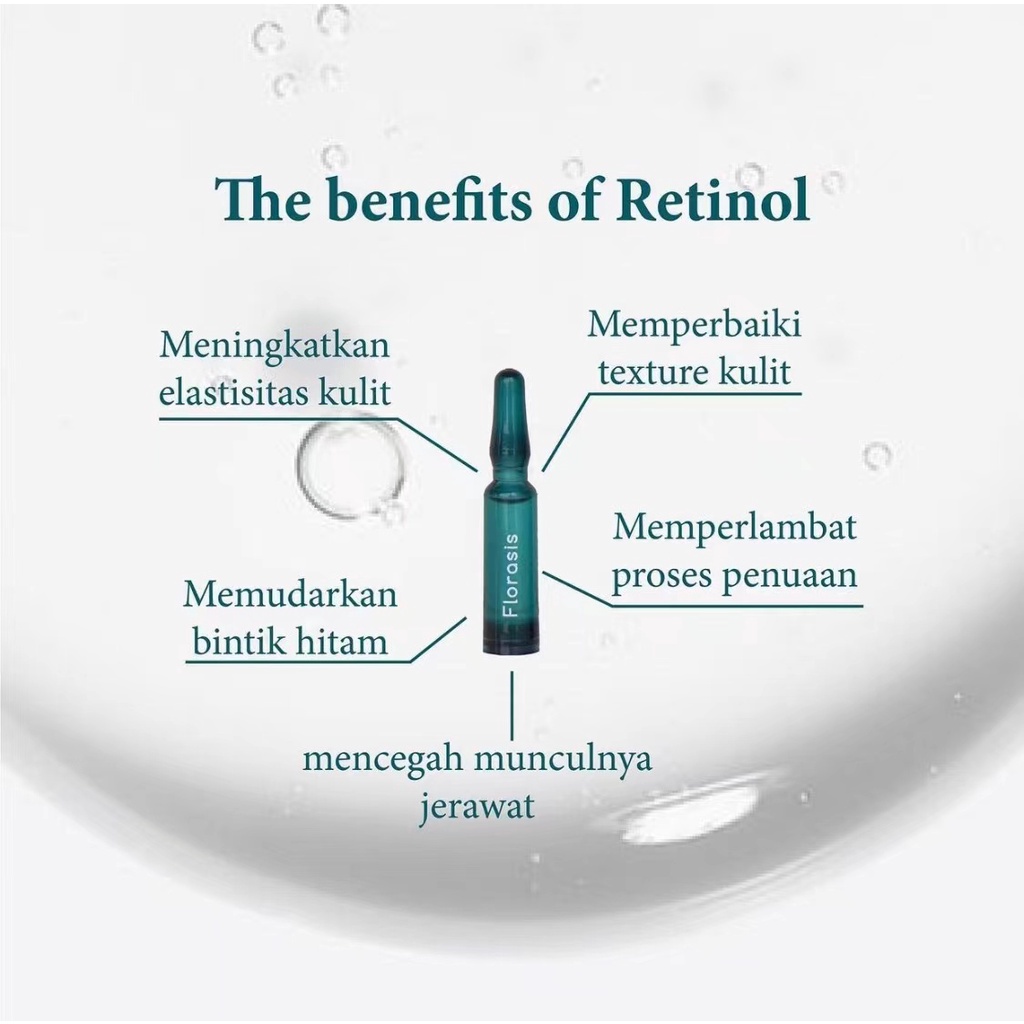 SUDAH BPOM FLORASIS Anti Aging Ampoules Anti Acne Brightening Serum Original