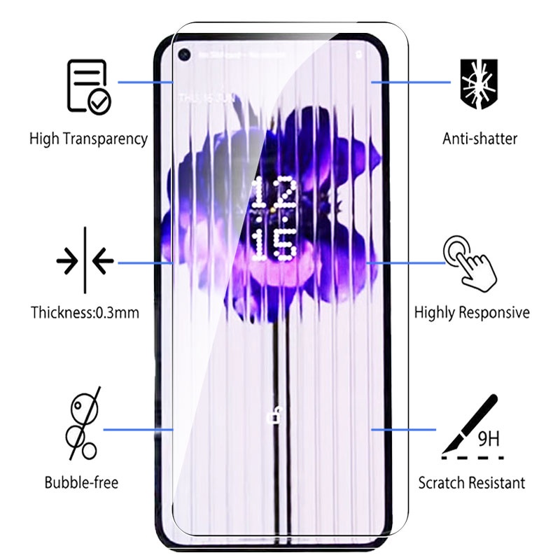 Pelindung Layar Tempered Glass HD 9H Anti Ledakan Untuk Iphone 1