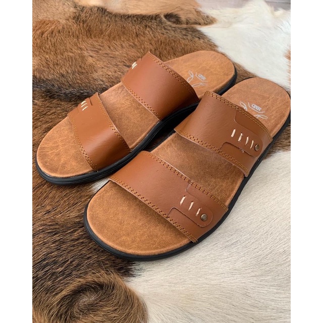Sandal Pria Kulit Garut/Sandal Kulit Garut