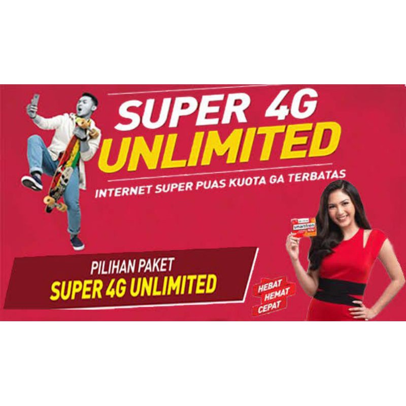 [TERMURAH] Voucher Data Smartfren Unlimited FUP 500MB Bulanan | Full 4G