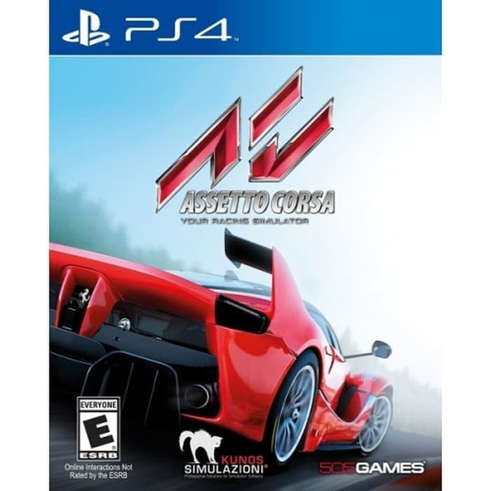 PS4 ASSETTO CORSA  Region 1 USA English