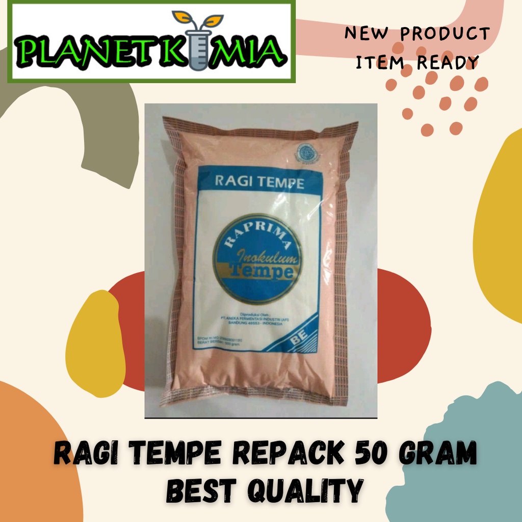 

Ragi Tempe Repack 50 gram ( 2 pcs ) Best Quality