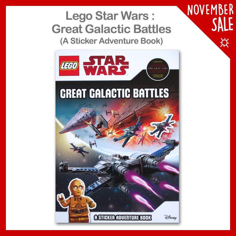 (WP) Lego Star Wars : Great Galactic Battles (A Sticker Adventure Book)