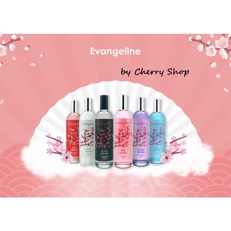 [READY] [FREE BUBBLE WRAP] [PREMIUM] [BPOM] Evangeline Sakura Series Parfum EDP 100 ml