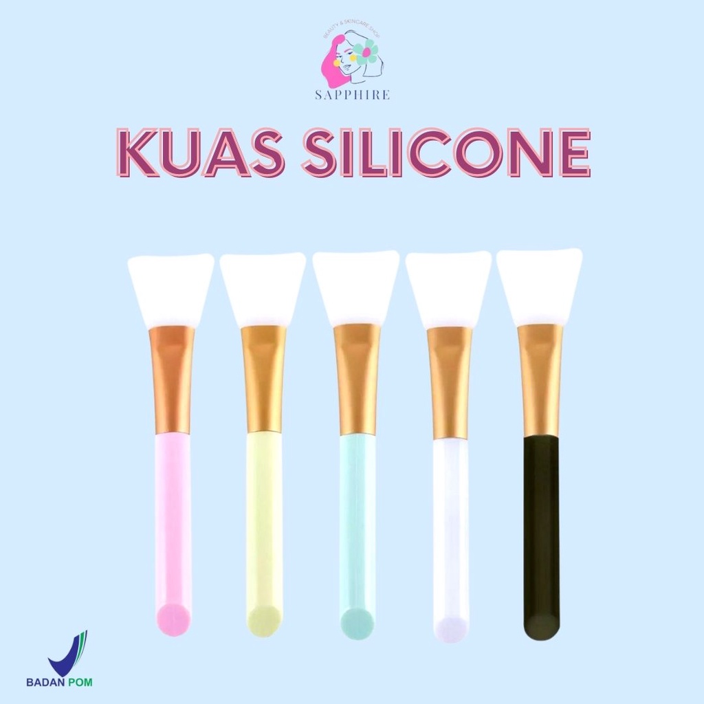 KUAS MASKER Silicone | Kuas Masker | Kuas Masker