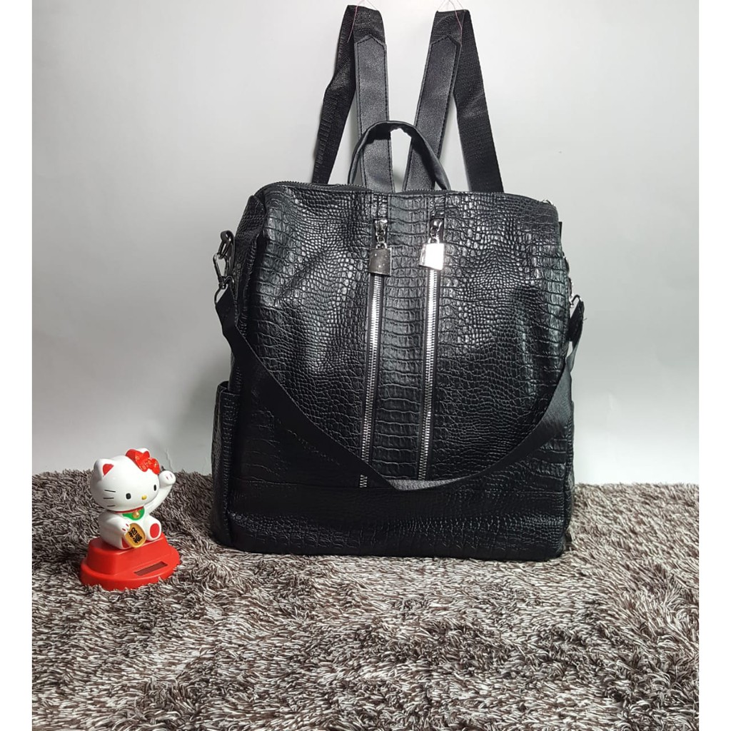 iBag GTF 205 !! TAS RANSEL TAS CROCO BACKPACK FASHION