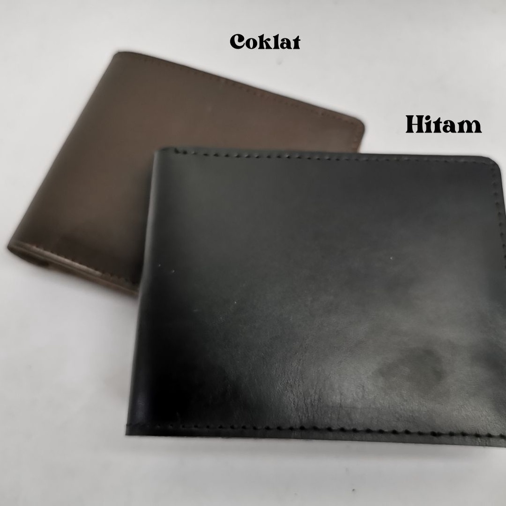 DOmpet full kulit pria Tipis Lipat