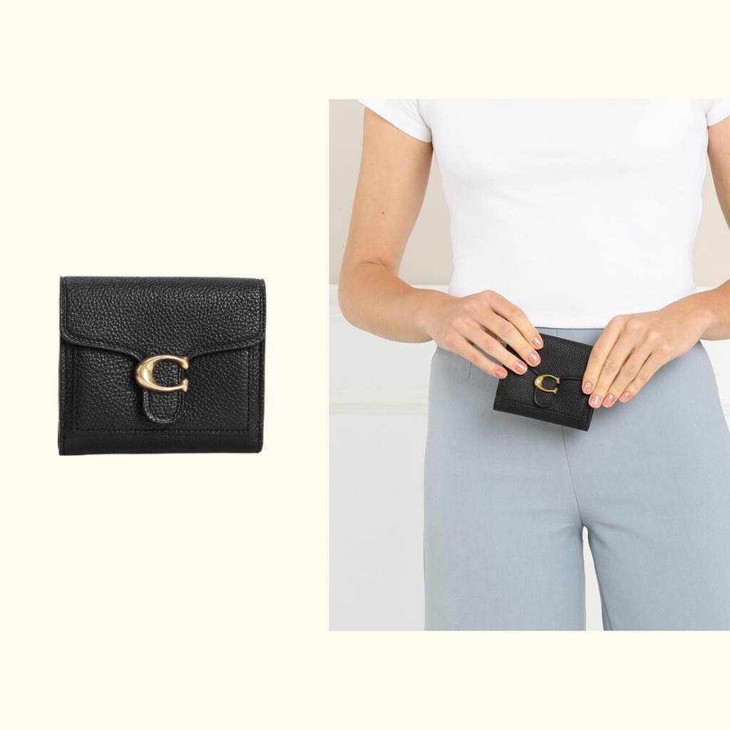 Coach 76527 Tabby Small Wallet - Black