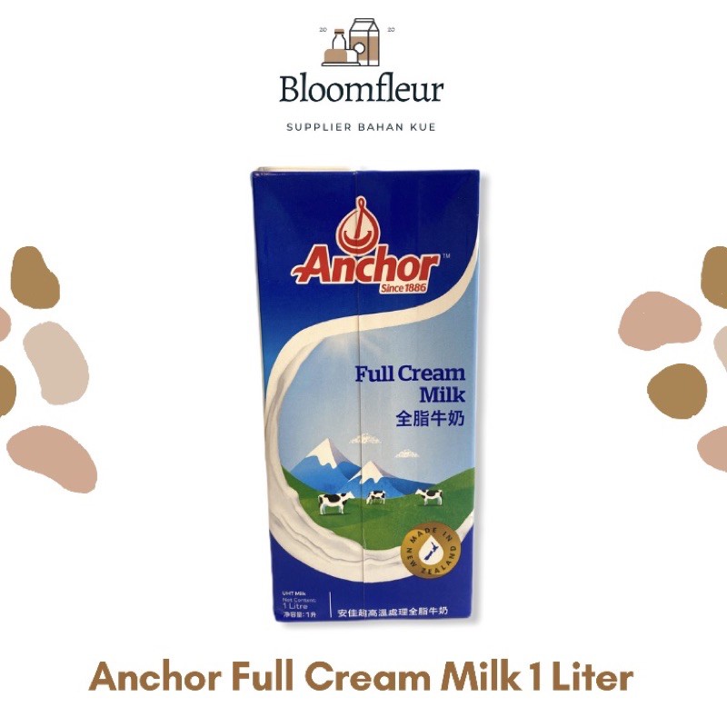 

Anchor Full Cream Milk 1 Liter