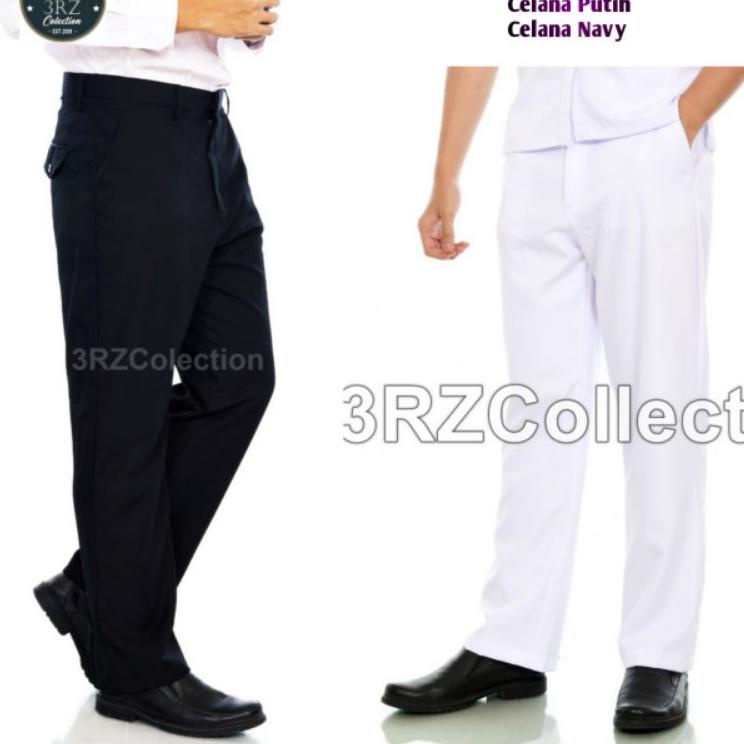 ((TERLARIS)) Celana Sopan Panjang Hitam Celana hitam Formal pria celana katun celana hitam panjang c