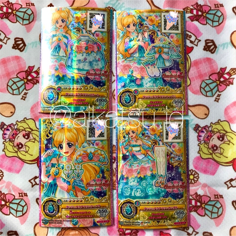 Kartu Aikatsu Friends Premium Anju Aquamarine Set