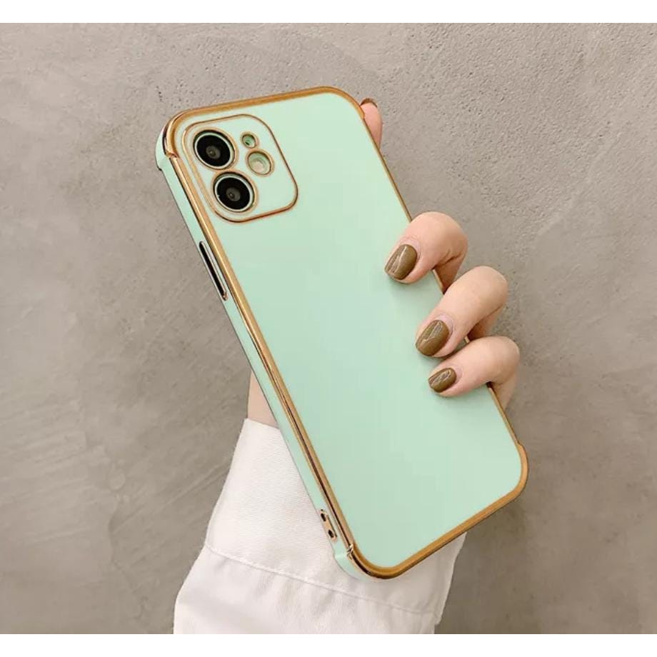 Case Vivo YO2S Y16 Y22 Y35 Y91 Y93 Y95 Y01 Y17 Y12 Y15 Y11 Y20 Y12S Y20S V15 4G 5G 2020 2022 Softcase Chrome Gold Premium