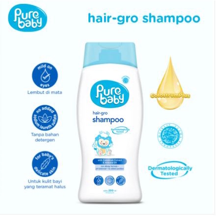PURE BABY Hairgo Shampoo 200ML