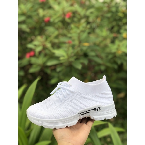 sepatu nazaru slip on import sepatu rajut wanita