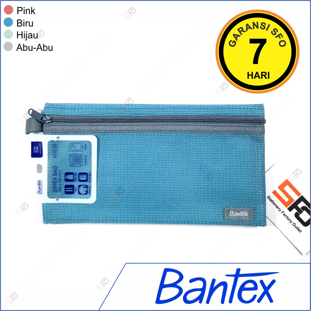 

Zipper Bag A6 Bantex 8108 - 230 x 130 mm