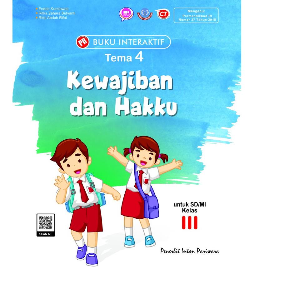 Promo Terbatas Buku PR/LKS Tematik SD Kelas 3 Tema 1 2 3 4 Intan Pariwara Kur 2013 Semester 1 Th 202