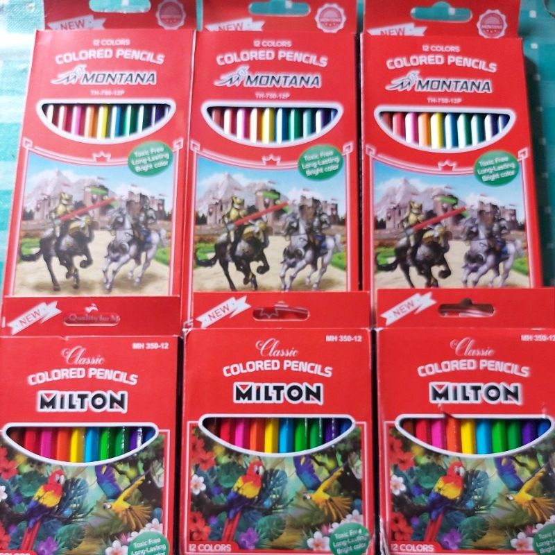 

PENSIL WARNA/PULAS/COLOUR PENCILS ISI 12PCS