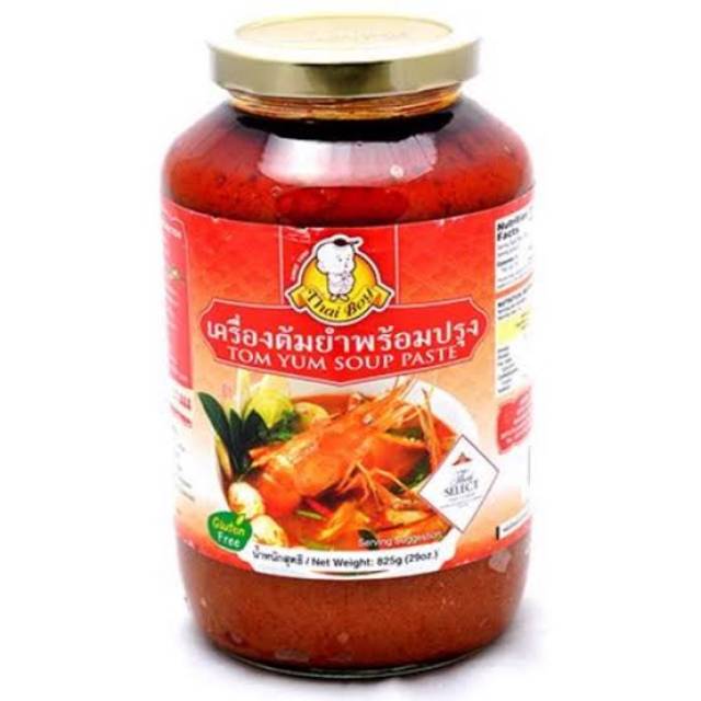 

THAI BOY TOMYUM SOUP PASTE JAR 500GR
