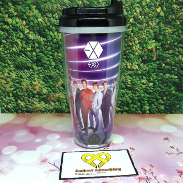 KPOP EXO / BOTOL TUMBLER EXO / MERCHANDISE EXO / EXO SOUVENIR / EXOL