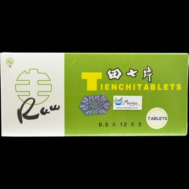 RAW TIENCHI 36 TABLET RAW TIENCHI 36 TABLET  obat kolesterol