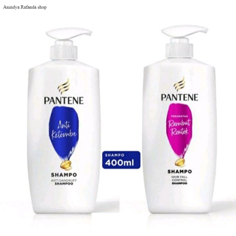 Jual PANTENE Shampoo Anti Hair Fall / Anti Dandruff 400ml | Shopee ...