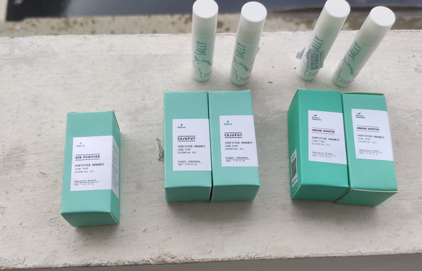 Natuna Immune Booster N Sally Essential Oil Diffuser Humidifier Minyak Esensial Purifier Aromaterapi