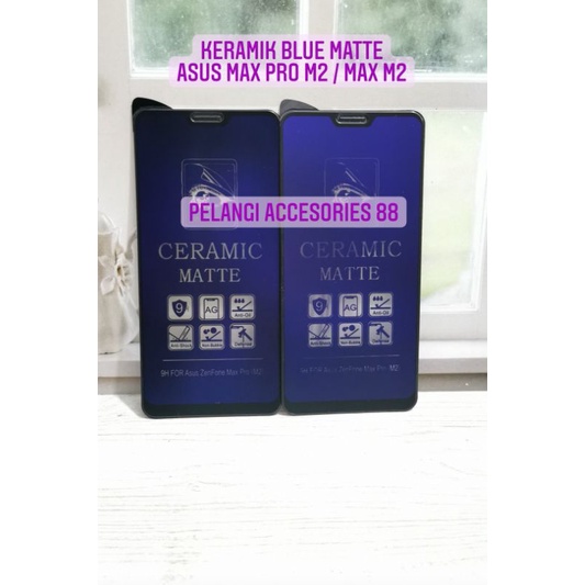 ANTIGORES ASUS MAX PRO M2 ZB631KL / MAX M2 ZB633KL MATTE BLUE KERAMIK ANTI RADIASI ANTI