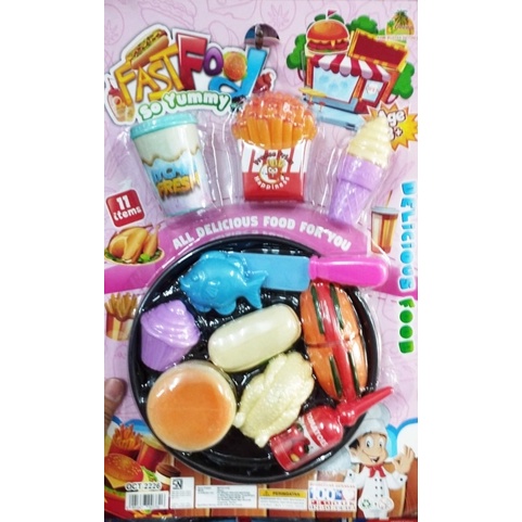 Mainan Makanan Fast Food So Yummy