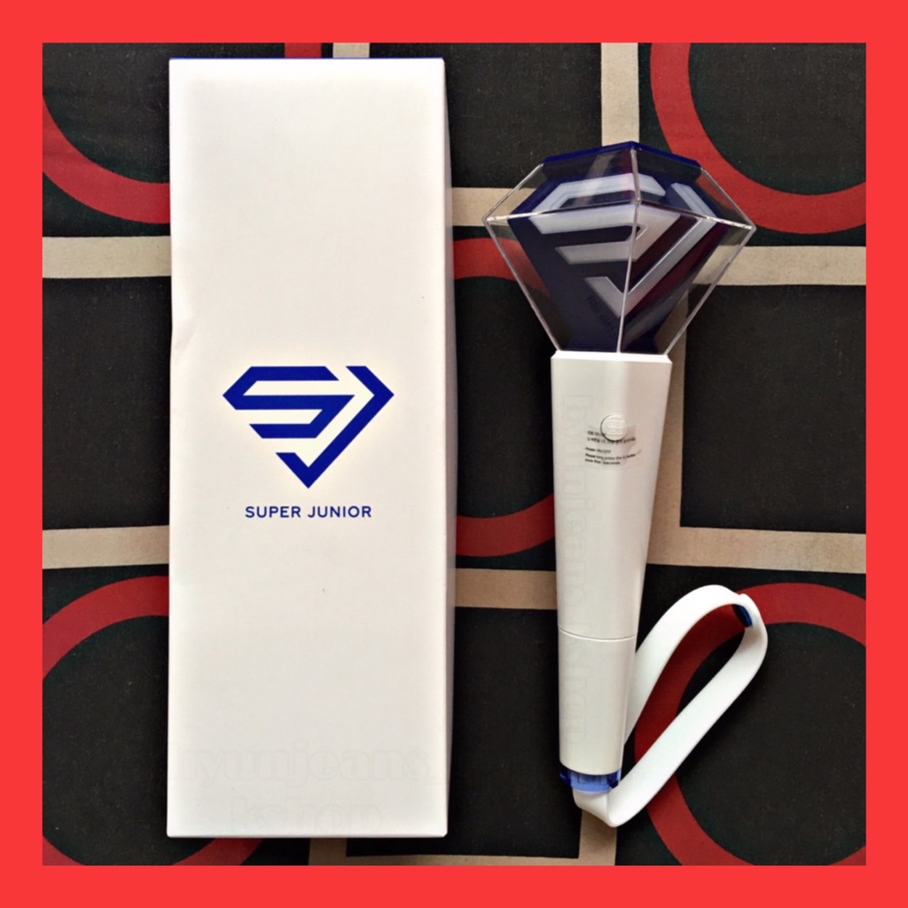 [READY SEALED] SUPER JUNIOR - Official Lightstick versi 2 Original Light Stick SUPER BONG ver.2 SUPE