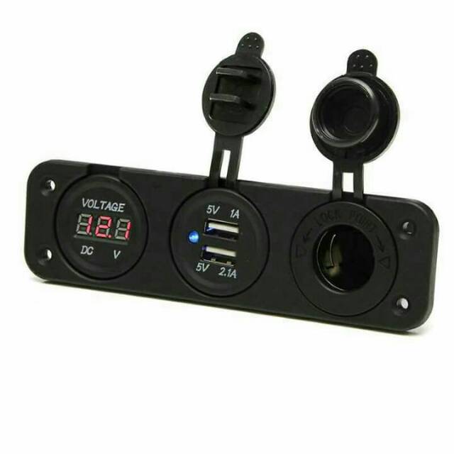 Charger cas hp untuk mobil n motor