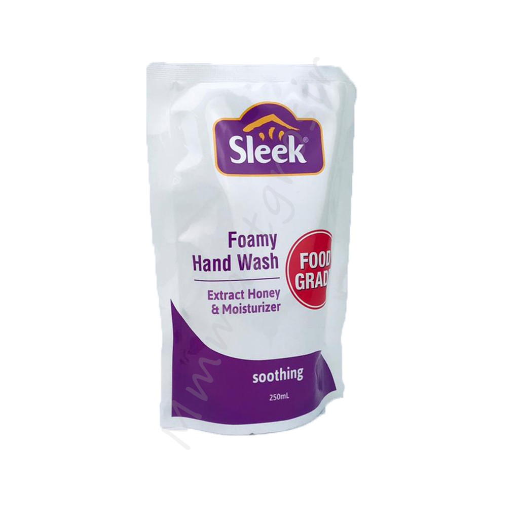 Sleek / Sabun cuci tangan / Soothing / Refreshing / Foamy hand wash