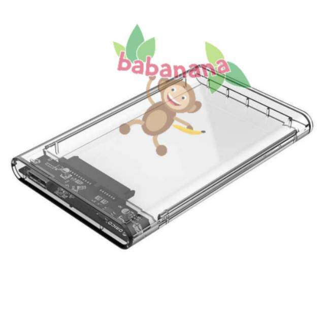 Orico Enclosure Transparent Original ssd hdd clear casing docking