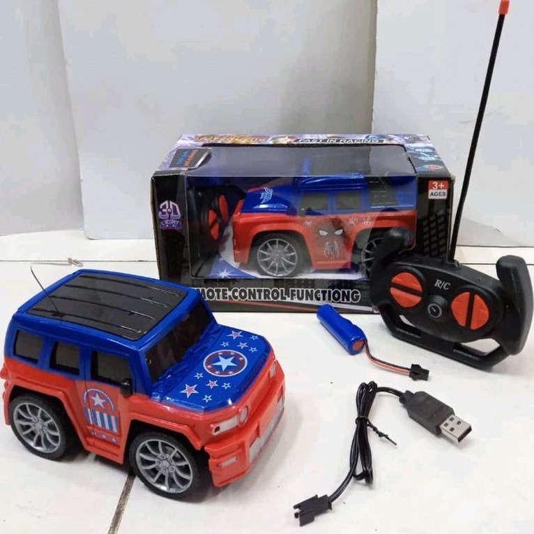 Mainan Mobil Remot Cas Rc Remote Control Jeep jip Batre Charger