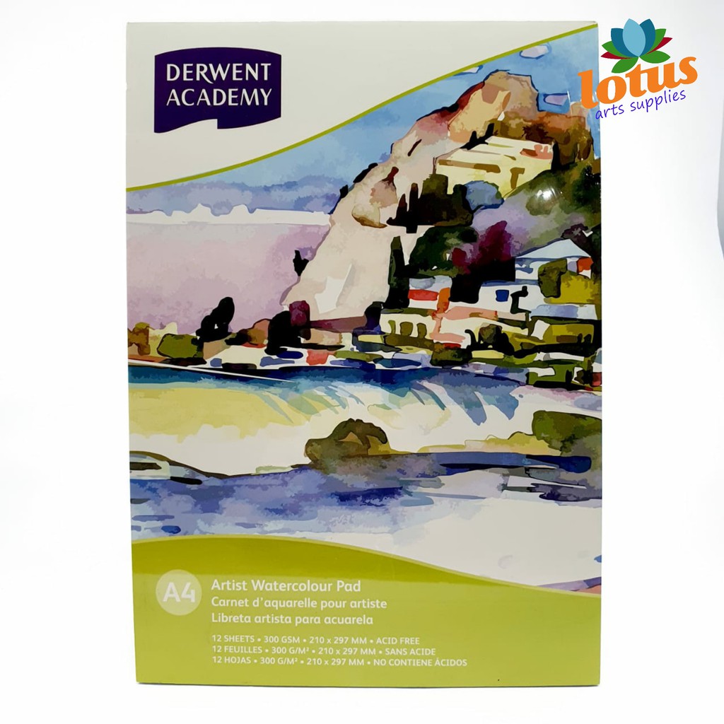 

Derwent Academy Watercolour Book A4 300gsm
