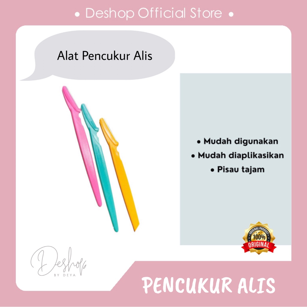 Alat Pencukur Alis / Cukur Alis / Eye Razor / Harga 1 pcs