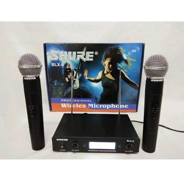 Mic Microphone Mikrofon Wireless Shure BLX 8 BLX8 Handheld