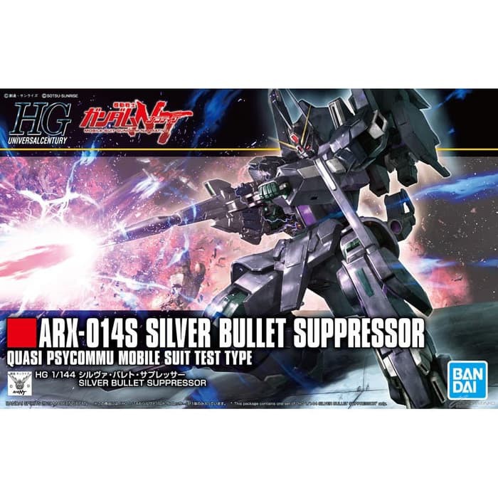 Bandai HG UC 1/144 ARX-014S Silver Bullet Suppressor