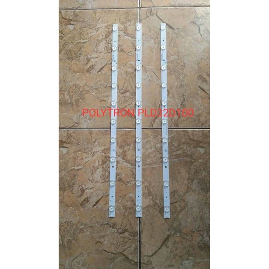 Lampu Backlight - Lampu Backlight 3V 10 Kancing Tv Polytron PLD 32D100 - PLD 32T100