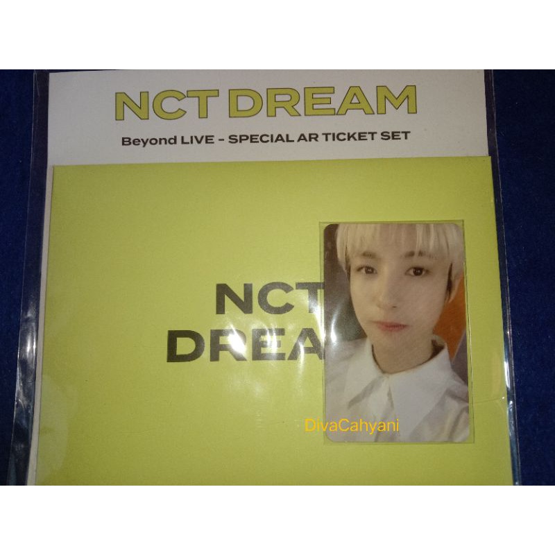 FULLSET AR TICKET RENJUN NCT DREAM