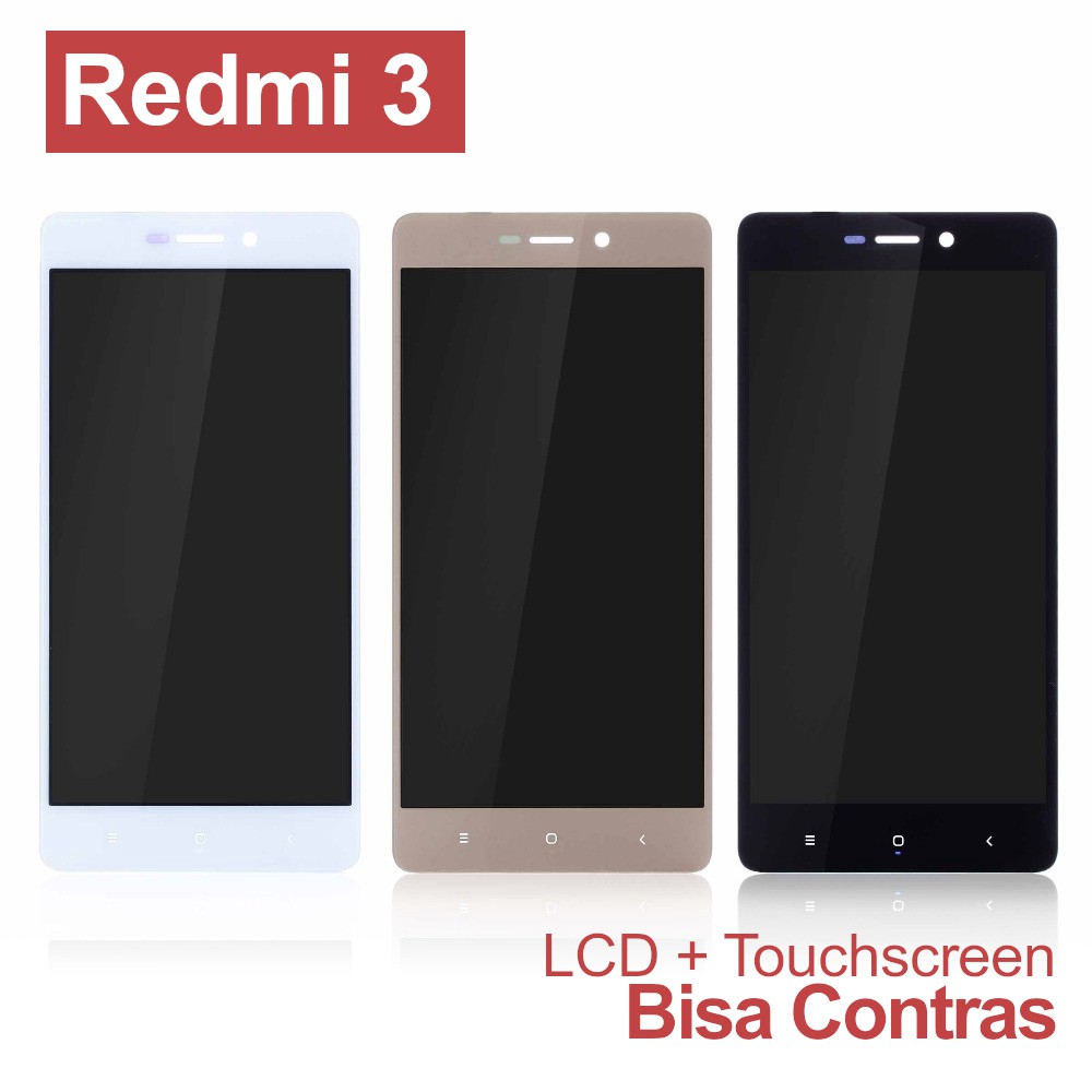 LCD TAMPILAN XIAOMI REDMI 3 3S 3PRO FULLSET TOUCHSCREEN