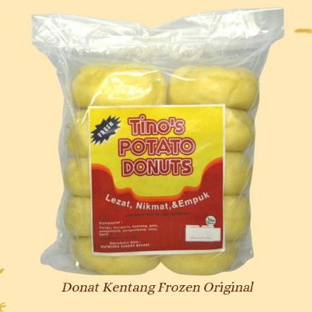 

Donat Kentang Tino's Potato Donuts