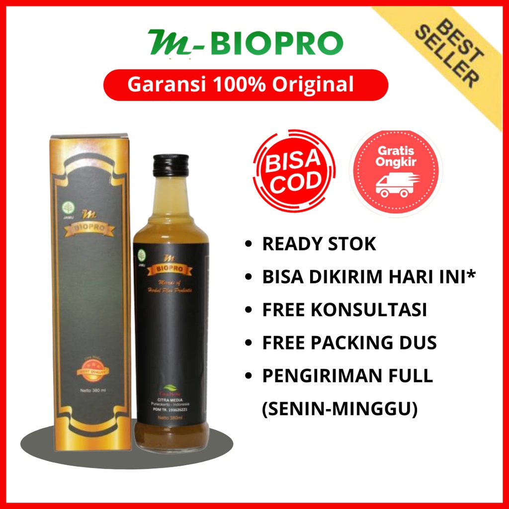 M BIOPRO MBIOPRO HERBAL ASLI HALAL 100% ORIGINAL